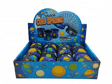 Resorte Galaxia en Caja Exhibidora x12