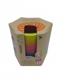 Resorte Rainbow con Brillos en Caja