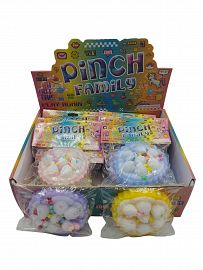 Squeeze Pinch Family Torta en Caja Exhibidora x12