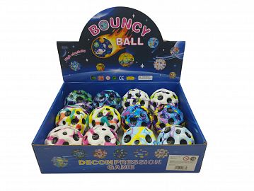 Bouncy ball x12 en caja exhibidora