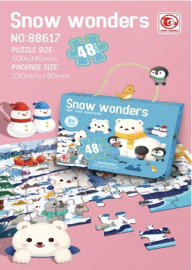Rompecabezas SNOW WONDERS 48 piezas