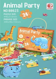 Rompecabezas ANIMAL PARTY 24 piezas