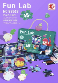Rompecabezas FUN LAB 48 piezas